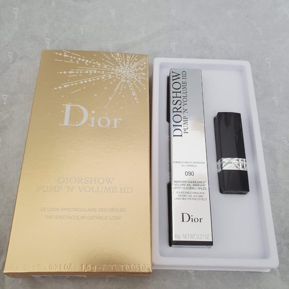 NEW Dior Pump Volume HD Mascara & 999 lipstick - Picture 4 of 6